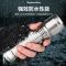 LED手电筒强光可充电耐用超亮变焦远射家用应急学生巡逻探险 中配版3000毫安中续航黑色