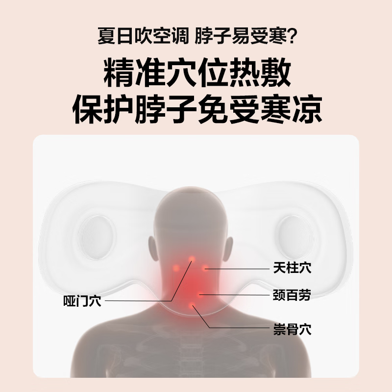 艾诗凯奇(SKG) 颈椎枕 肩颈颈椎睡眠专用枕头 不压耳朵精准穴位热敷 送男女朋友实用生日礼物高清大图
