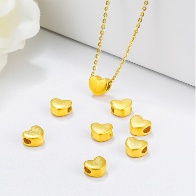 壹仟俩黄金吊坠可爱星星/爱心送礼