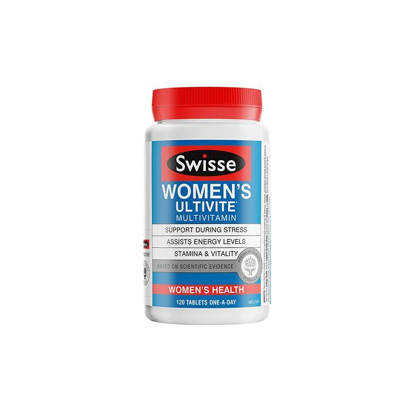 [改善女性生理机能 抗疲劳]Swisse斯维诗 女性复合维生素 120片/瓶 澳洲进口