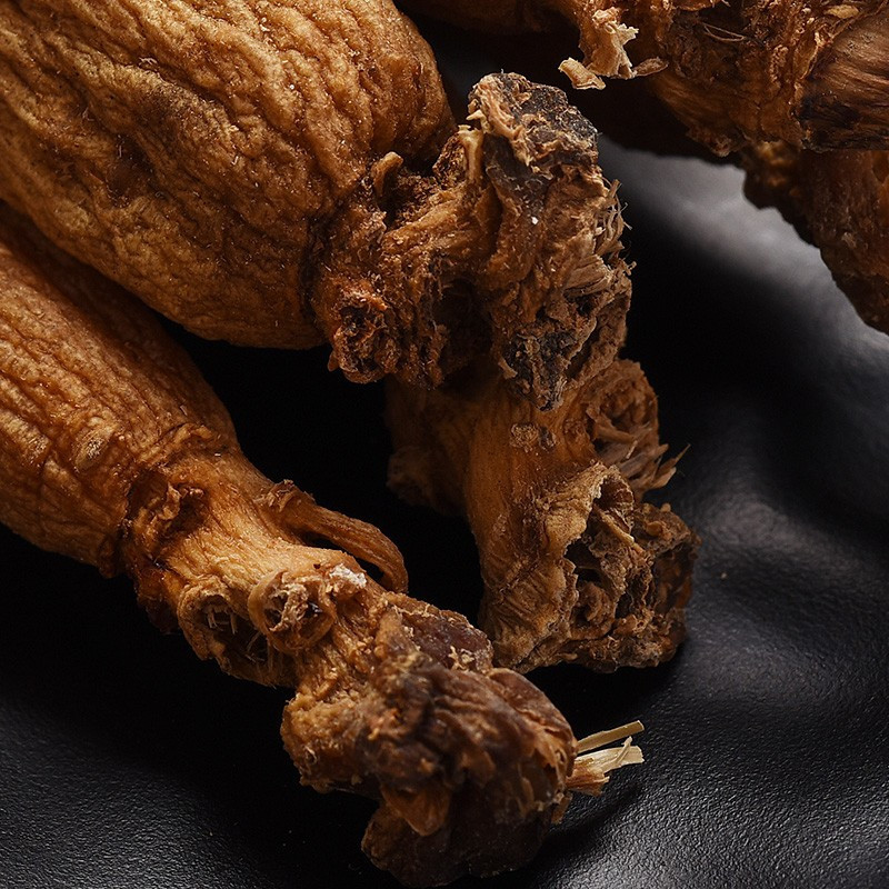 长白山人参全须红参中根400克盒纯正高丽参品种 健康礼品煲汤补品泡酒