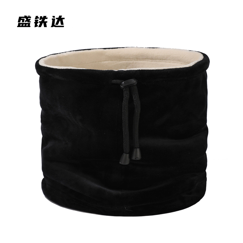 盛铁达 加厚脖套139g黑色25*26cm STD-RY131 个高清大图