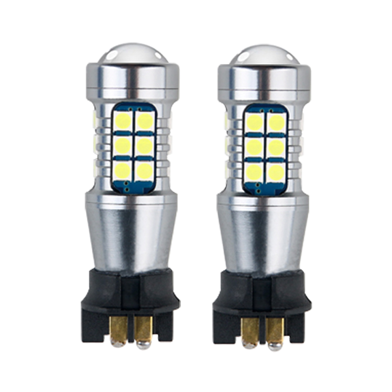 适合大众高尔夫7日行灯14-17款15解码LED日间行车灯泡16Rline改装高清大图