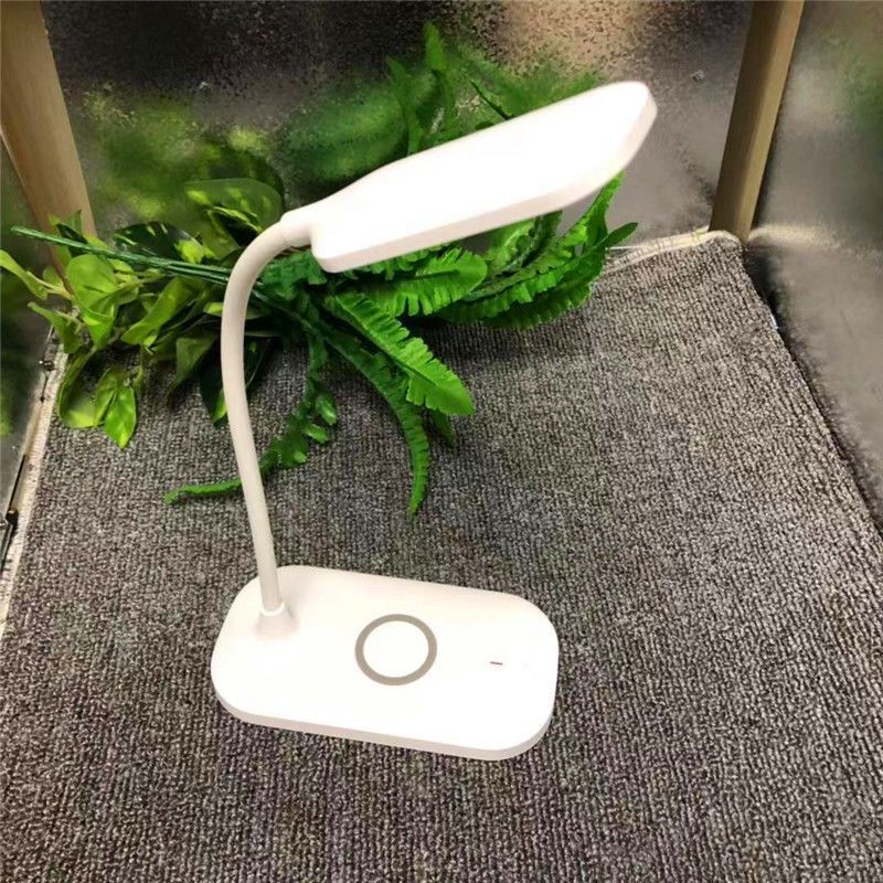 huaweigift华为原装智能台灯手机无线充电床头灯触摸感应led护眼蓝白