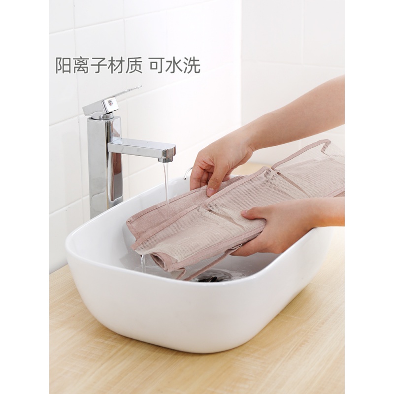 美帮汇衣柜衣橱收纳挂袋悬挂式家用内衣内裤收纳袋双面宿舍袜子收纳高清大图