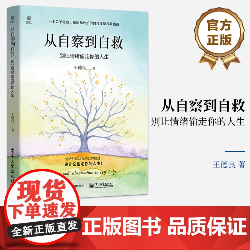 店 从自察到自救 别让情绪偷走你的人生 作者亲身经历的故事 一本关于觉察、接纳和放手的内耗体质自救指南 王德良 著高清大图