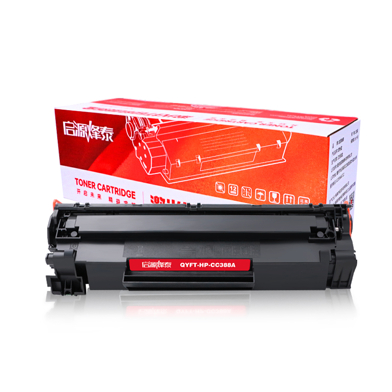 启源烽泰 硒鼓 QYFT-HP-CC388A 黑色 1500页 适用机型 HP LaserJet P1007/P1008