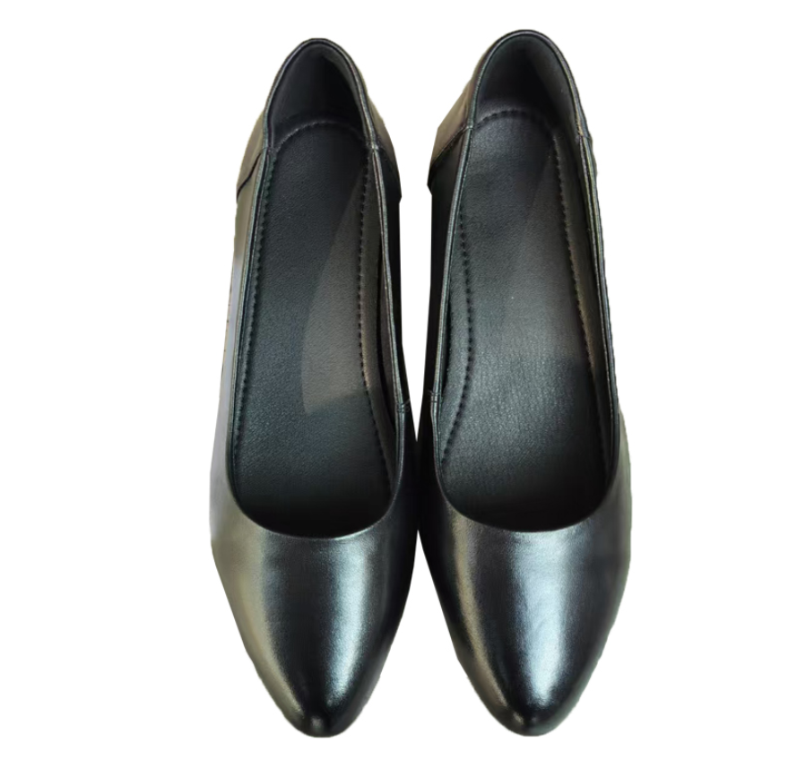 誉丰女款行政鞋高跟款35-40码 YF-7283 双高清大图