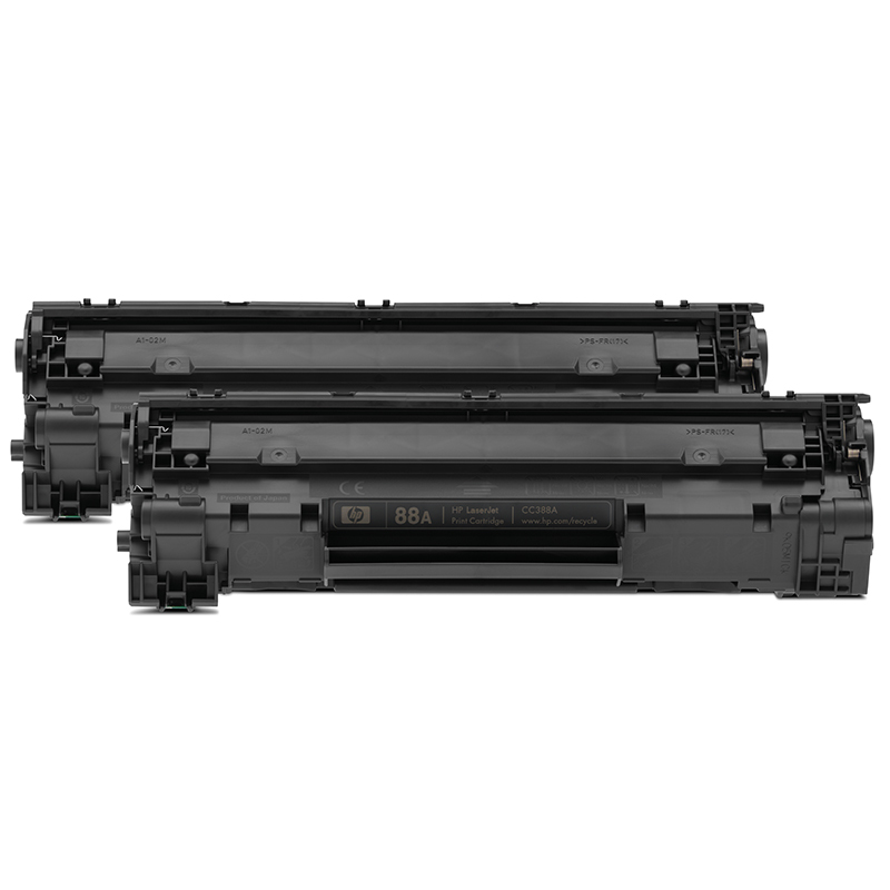 惠普(HP)CC388AD硒鼓双支装黑色高清大图