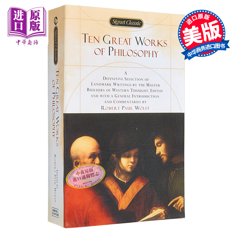 [正版]中商原版英文原版Ten Great Works of Philosophy哲学十大经典作品名著高清大图