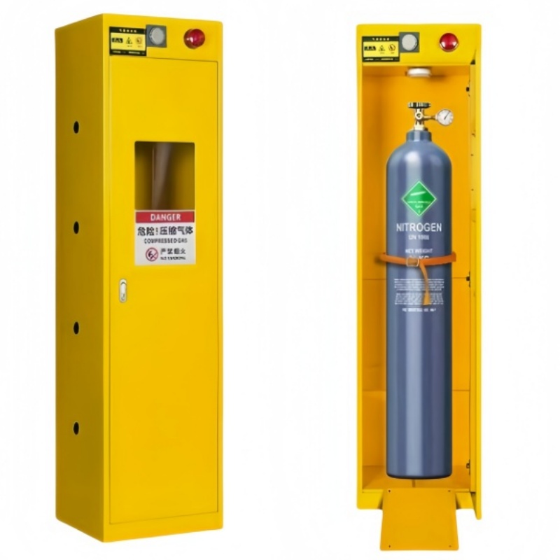 攸形气瓶柜带报警50*45*190cm台高清大图