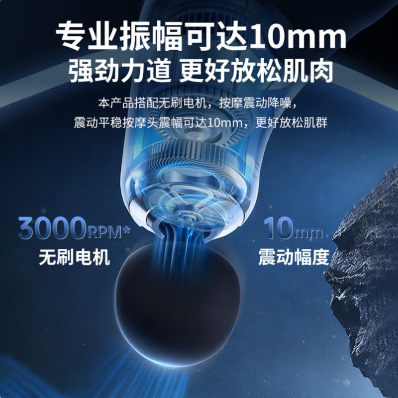 WayourCare肩颈按摩器wyc-022按摩肌肉全身按摩仪按摩锤腰背放松肌肉高清大图