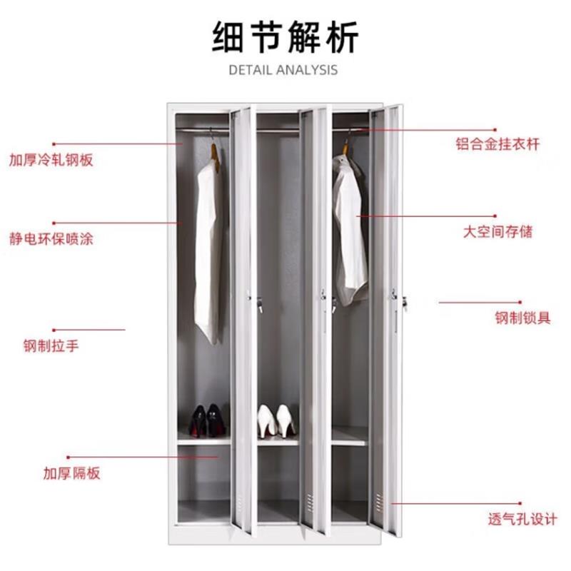墨之麟三门衣柜900*500*1850mm/个高清大图