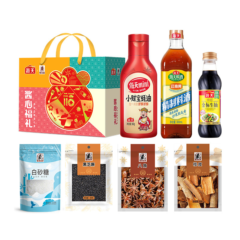 塞翁福联名款酱心福礼调味品礼盒(2078克)
