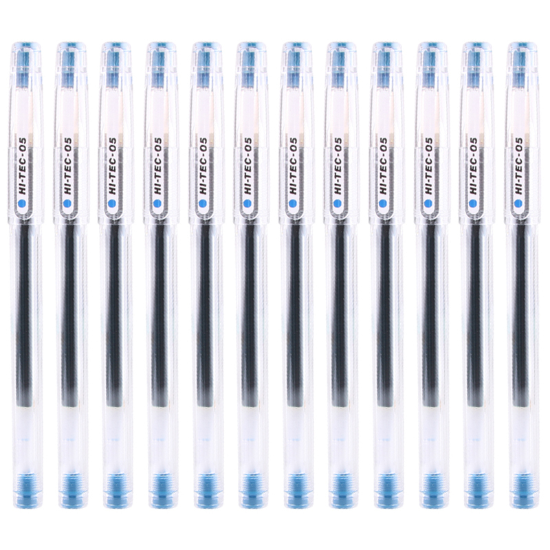 百乐(PILOT)BLLH20C5 办公水笔中性笔啫喱笔0.5mm 大容量中性笔