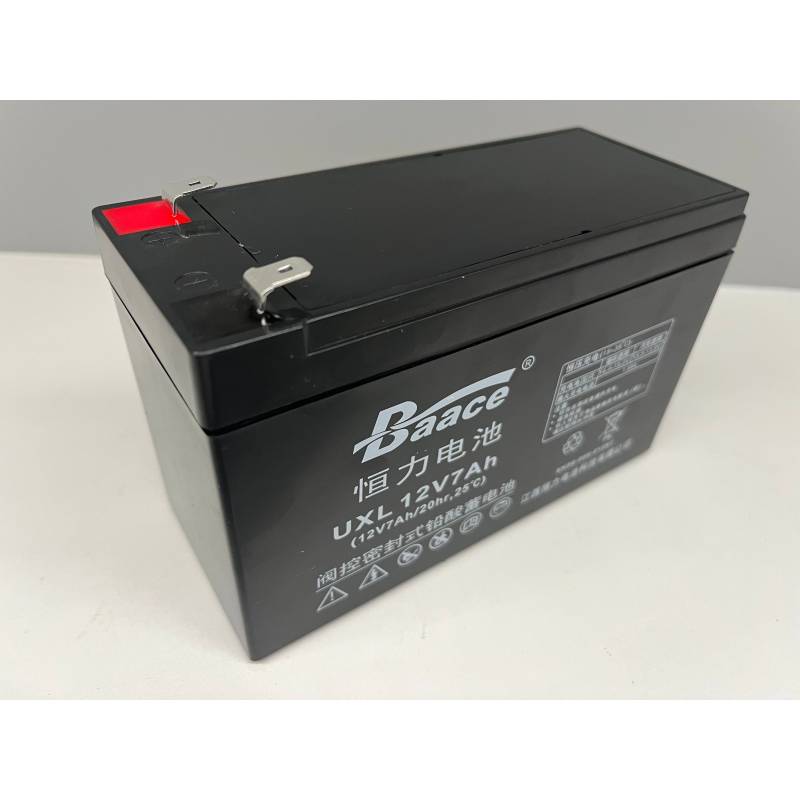 BAACE恒力铅酸蓄电池UXL12V7AH