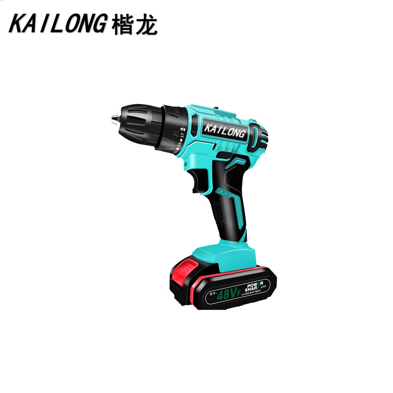 楷龙工业级双速锂电钻21V36N.m台