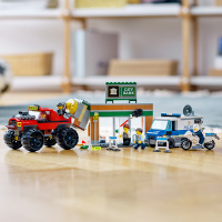 LEGO乐高城市系列巨轮越野车大劫案60245 男孩女孩5岁+生日礼物 玩具积木