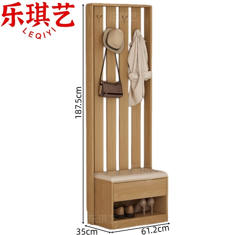 乐琪艺挂衣衣帽架35cm个高清大图