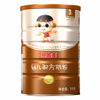 【新鲜日期 正品保证】贝因美冠军宝贝3段1000克12-36个月幼儿配方奶粉 *6罐
