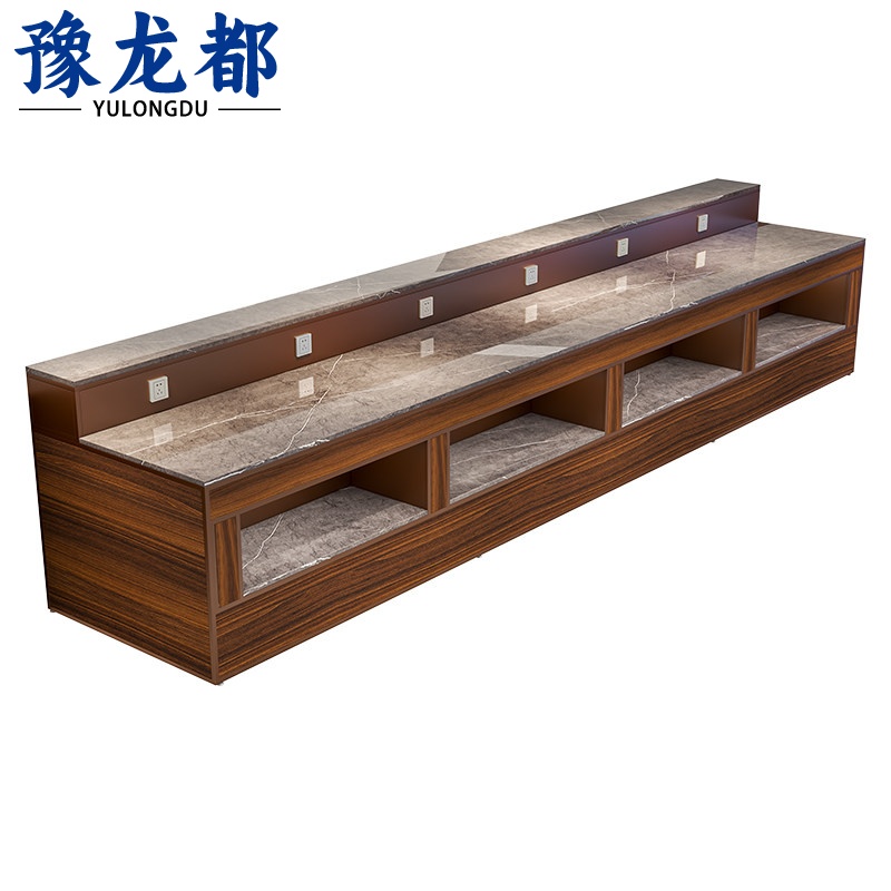 豫龙都自助餐台双层1m台