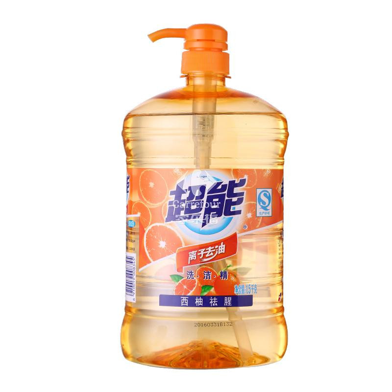 超能1500g超能西柚洗洁精