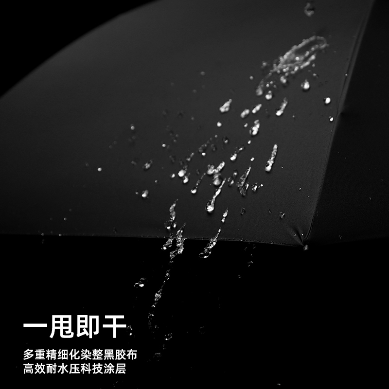 苏宁宜品长柄木柄高尔夫伞