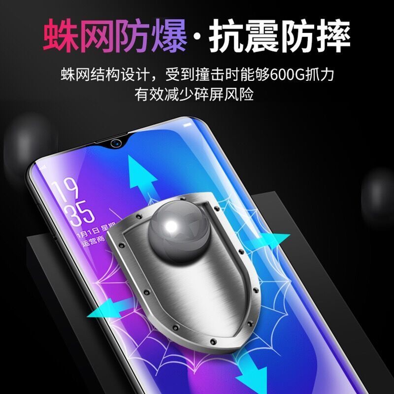 reno2/z/ace/r17pro/findx/k5/k3/r15x/a9x/a11x钢化膜水凝膜