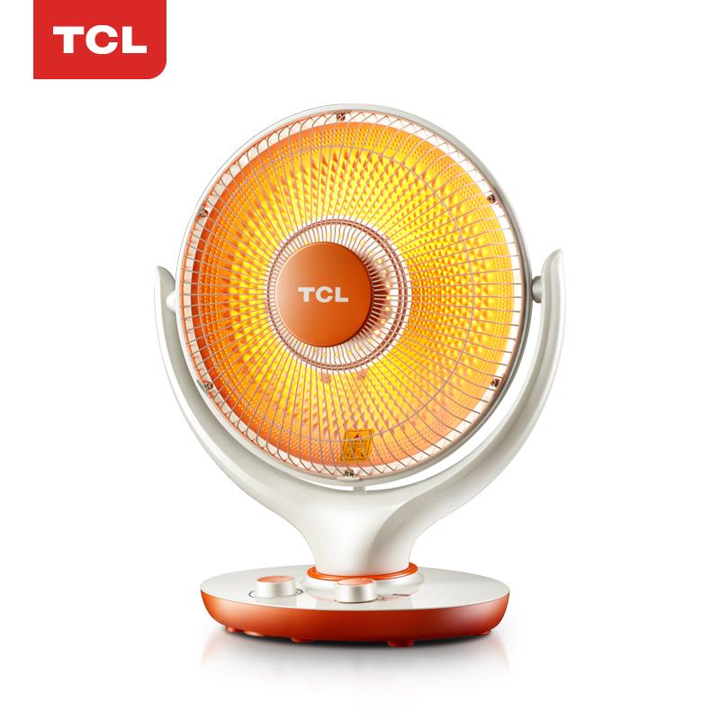 TCL 取暖器/小太阳/电暖器/电暖气/取暖器家用/家用烤火炉/电暖扇 摇头花篮式 电热扇加热器 TN-FG9-T4