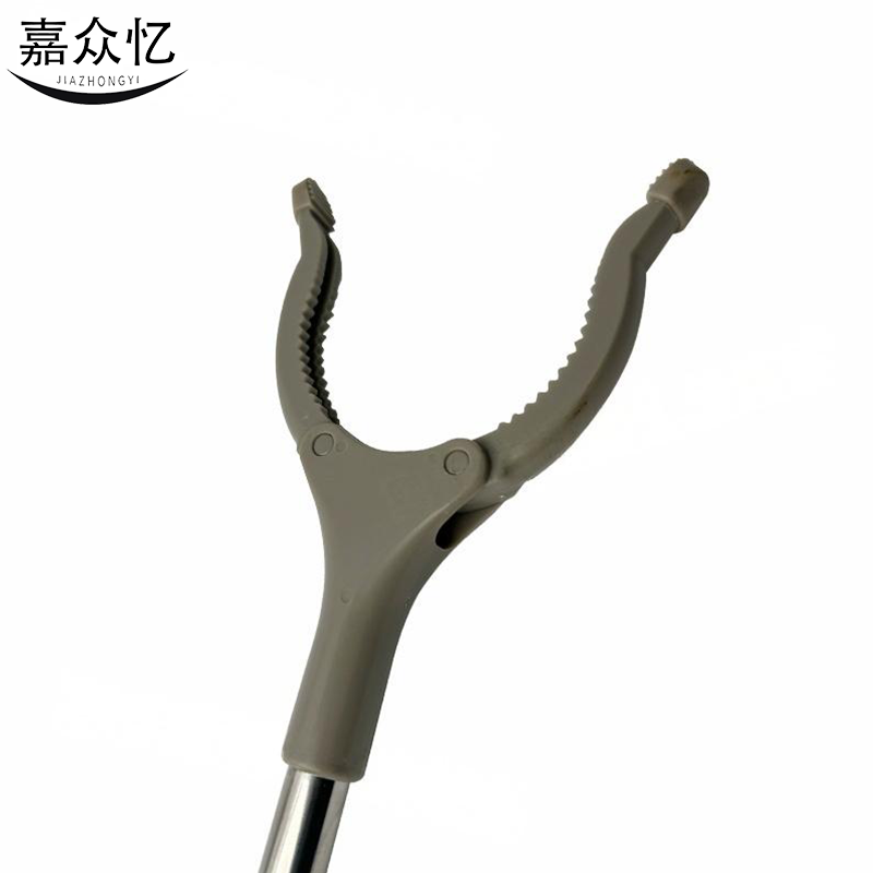 嘉众忆 环卫垃圾夹不锈钢灰色100cm JZY-LJ603 支高清大图