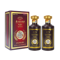 茅台 白金酒 坤酱6(红) 53度 500ml*2瓶装 礼盒装 酱香型白酒