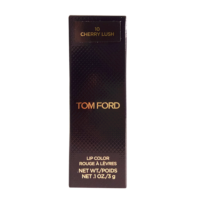汤姆福特(Tom Ford)烈焰幻魅唇膏 3g 10# TF黑金黑管唇膏口红 一抹丰盈饱满