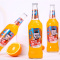 宏宝莱老汽水橘子味550ml*4瓶玻璃瓶童年回忆碳酸饮料