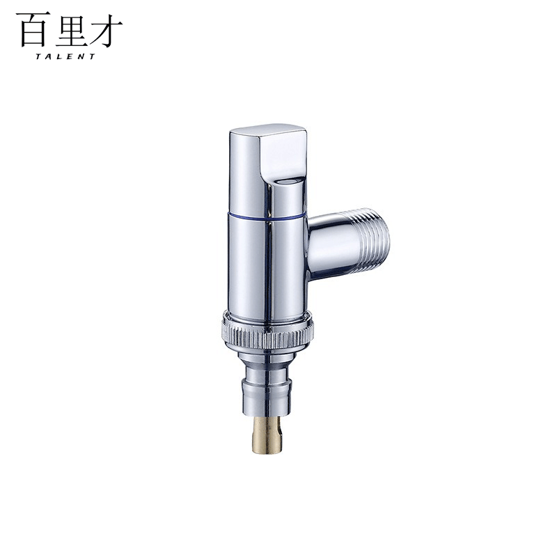 百里才 全铜电镀洗衣机脱扣自动止水龙头水嘴 4分DN15 个图片
