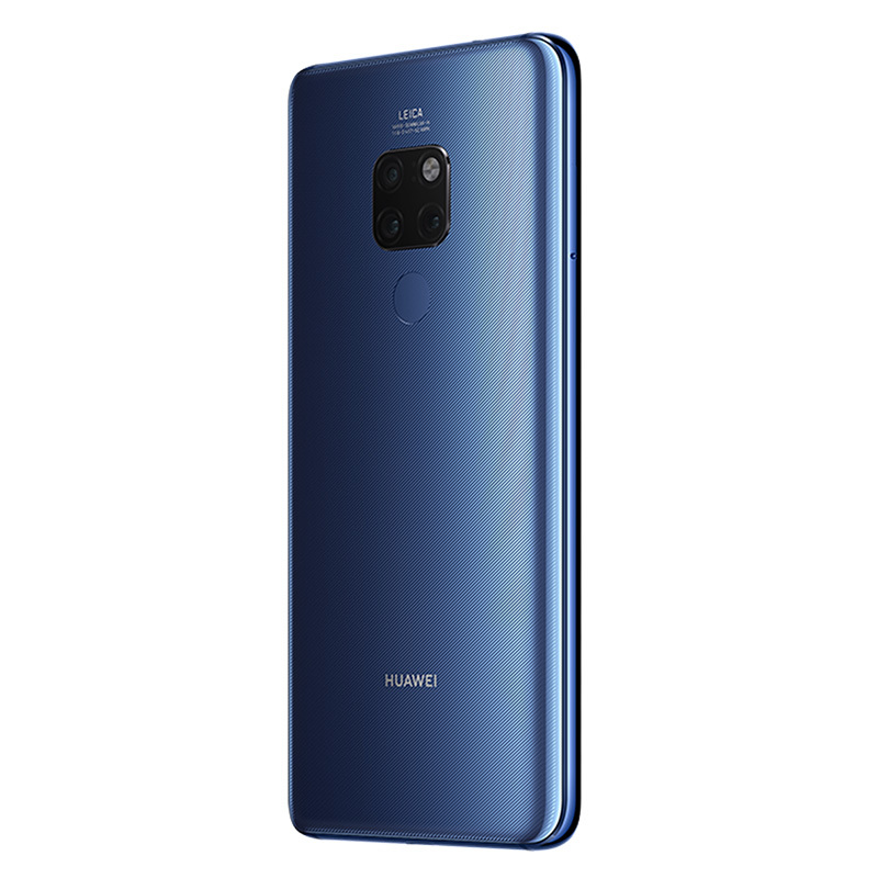 华为/HUAWEI Mate 20 宝石蓝 6GB+64GB 麒麟980芯片全面屏徕卡三摄移动联通电信4G全网通手机