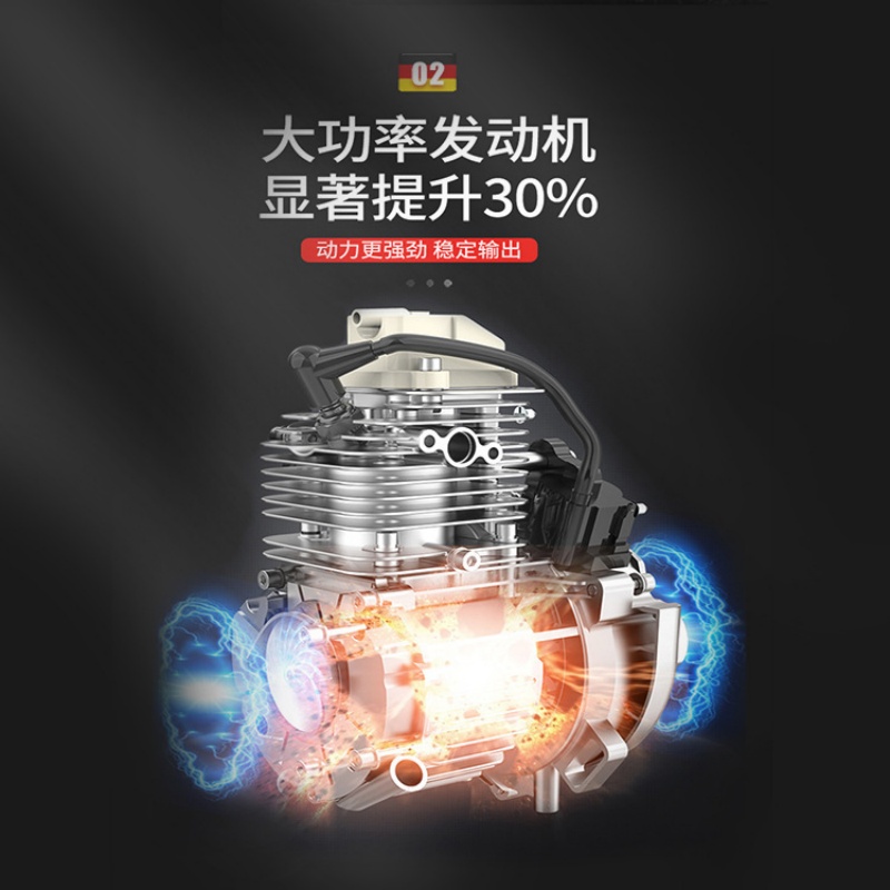 重虎农用大功率果园林除打草割灌机背负式二冲程汽油机设备1.5KW高清大图
