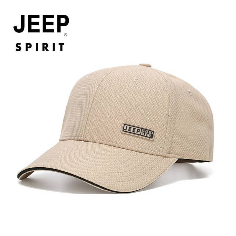 jeep帽子夏季速干棒球帽男士防晒帽帅气休闲百搭遮阳鸭舌帽男