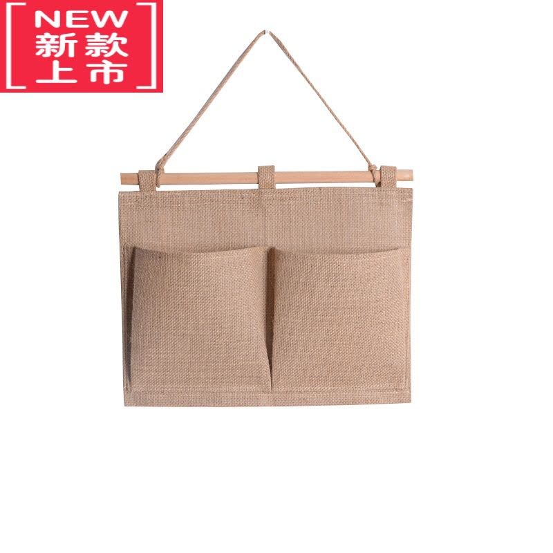 可莉允收纳袋挂袋墙挂式宿舍杂志酒店门后墙上袋子挂墙布袋幼儿园置物袋图片