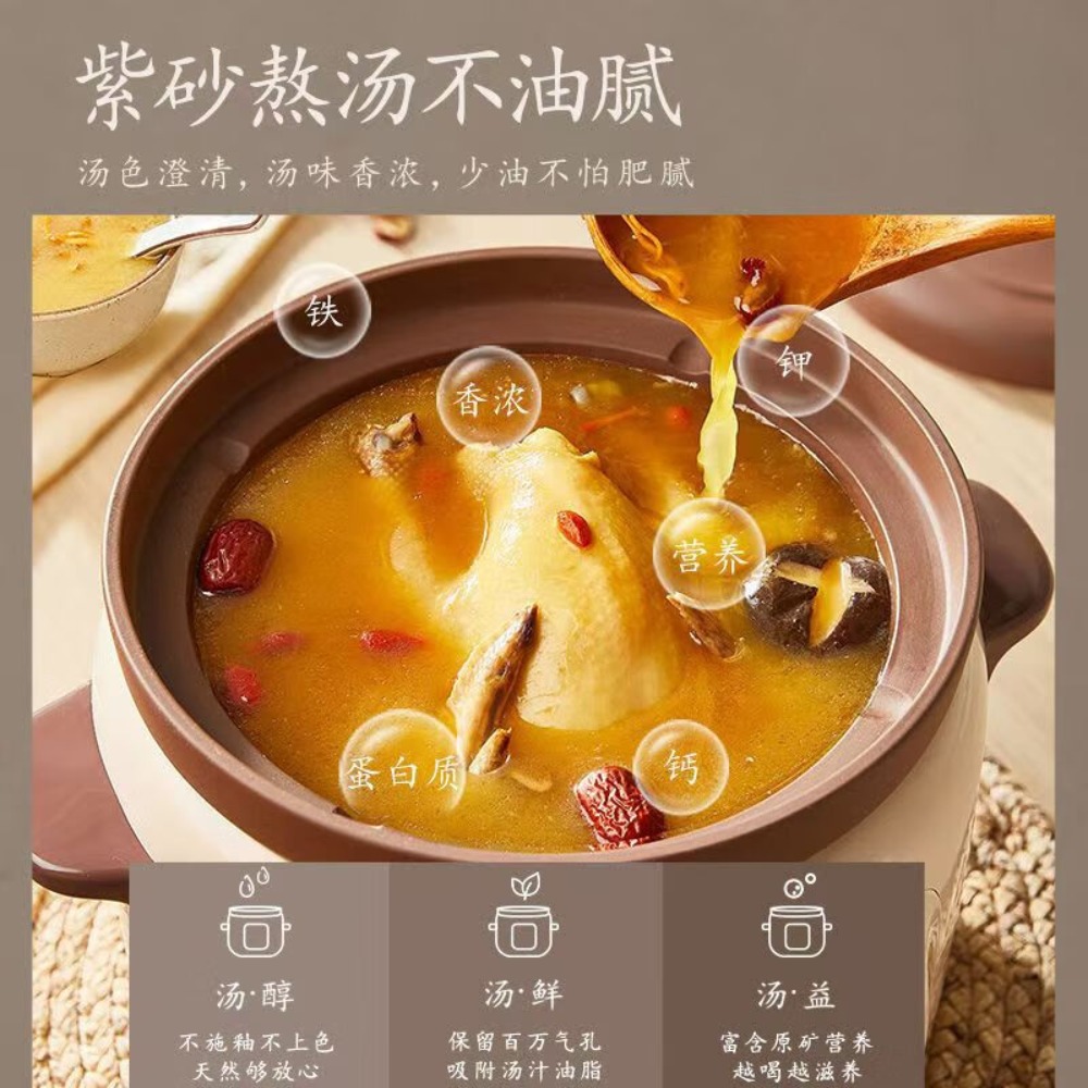 小熊(Bear)电炖锅DDG-D40X9高清大图