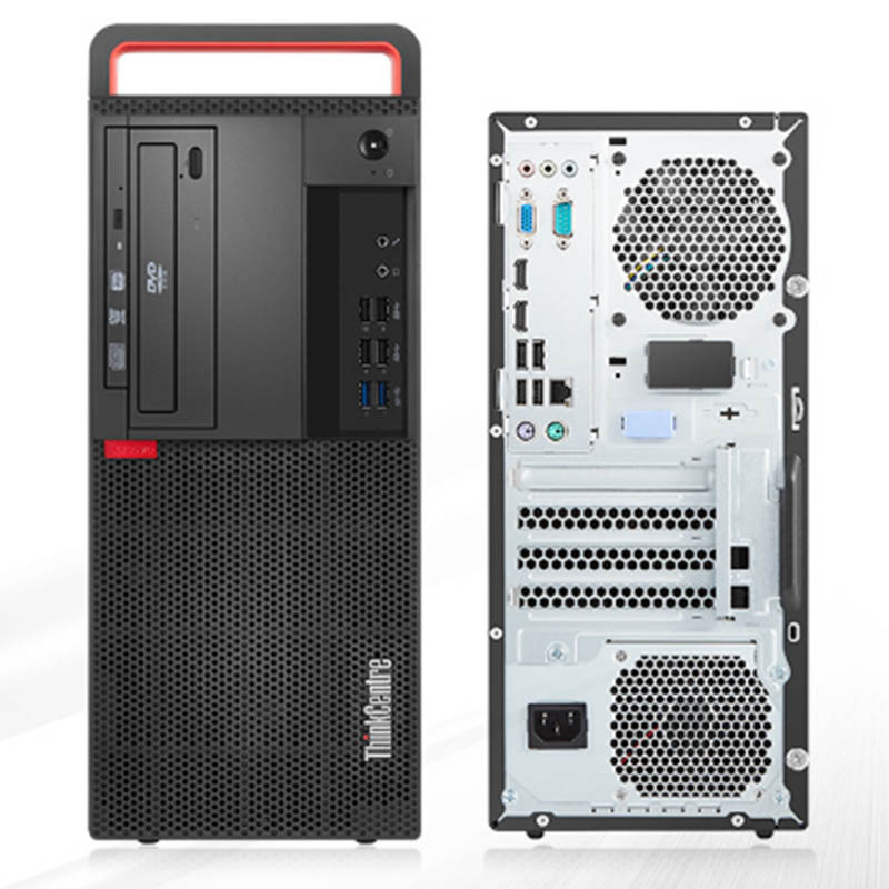 联想 ThinkCentre M720t商用办公台式电脑主机 I5-8500/8G/1T/无光驱/集成显卡/光主机