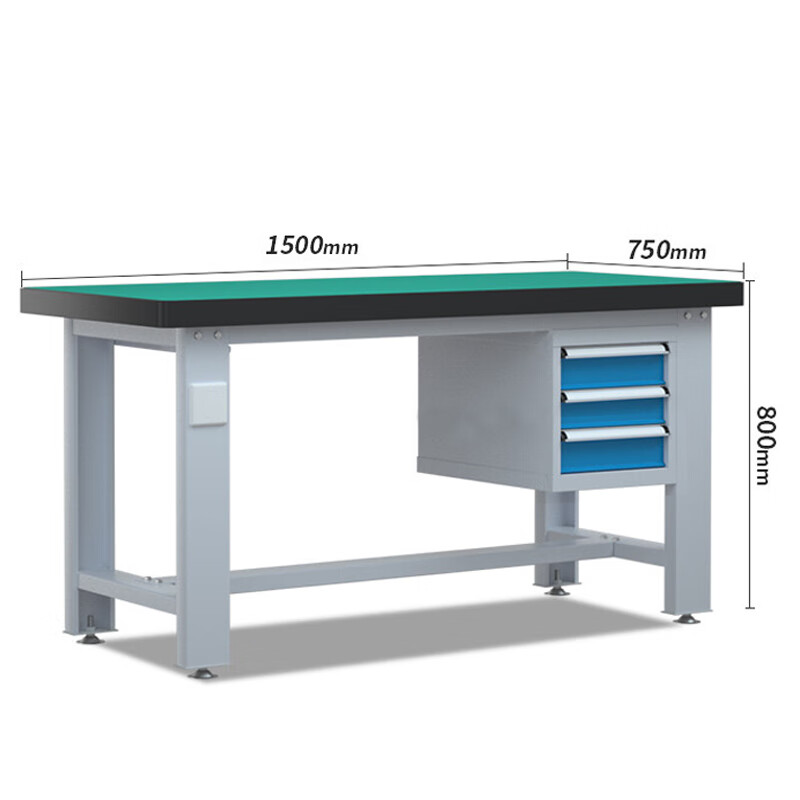 格具(GEJU) 重型钳工维修三抽工作台车间流水线操作台装配维修打包台高清大图
