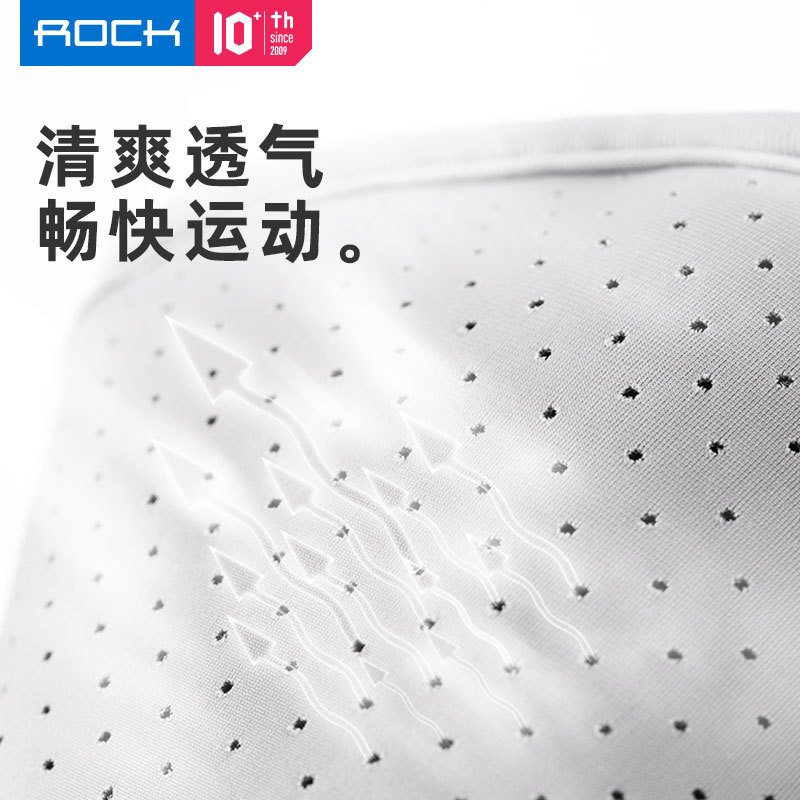 洛克(ROCK)运动臂带 跑步手机臂包户外运动骑行手机壳保护套 苹果XSMax华为P30pro小米9/OPPOreno/荣耀V20通用 黑
