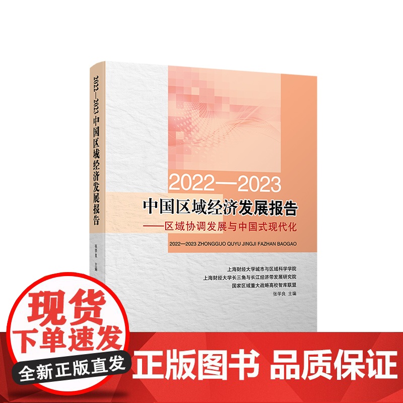 2022-2023中国区域经济发展报告——区域协调发展与中国式现代化 人民出版社高清大图