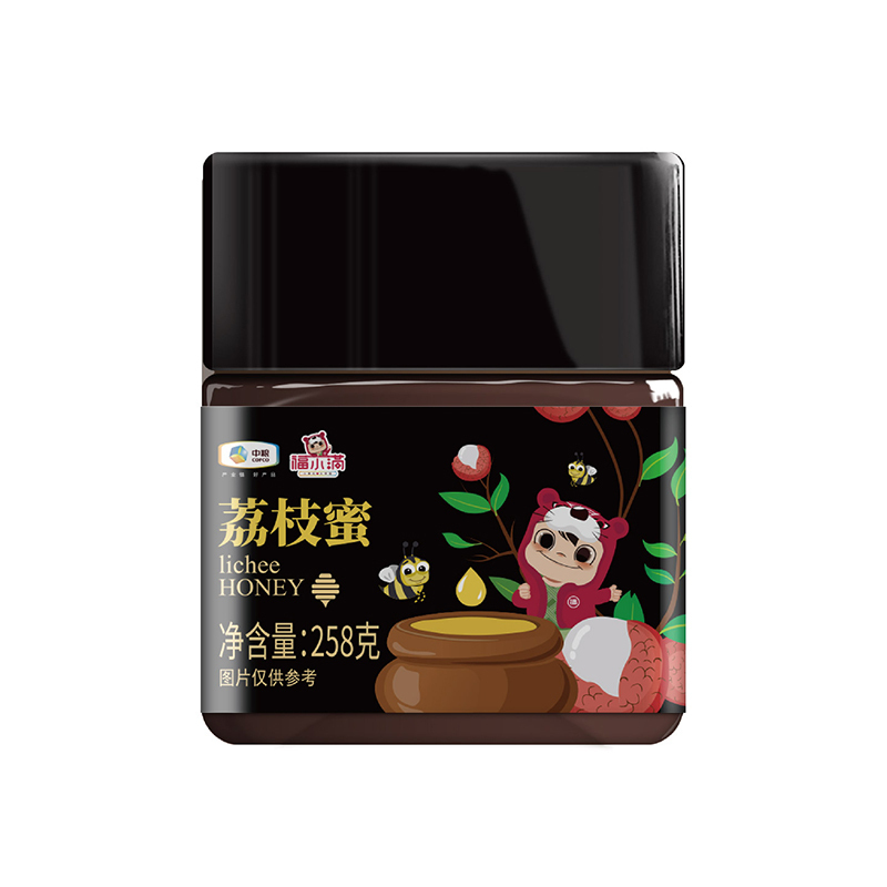 中粮福小满荔枝蜂蜜258g罐装*2 sz