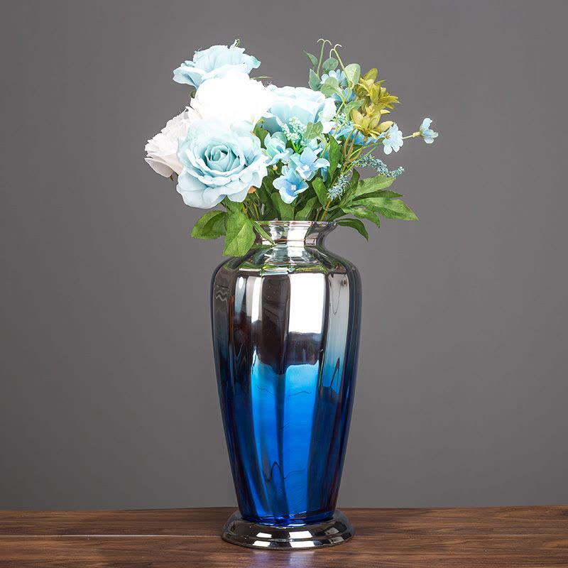 美帮汇现代简约落地客厅创意插花摆件家居装饰品陶瓷干花花瓶花艺摆设图片