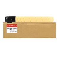 京贤TN220粉盒黄色TN220Y大容量适用柯尼卡美能达TN220/C221S/C221/C7128/C281一支