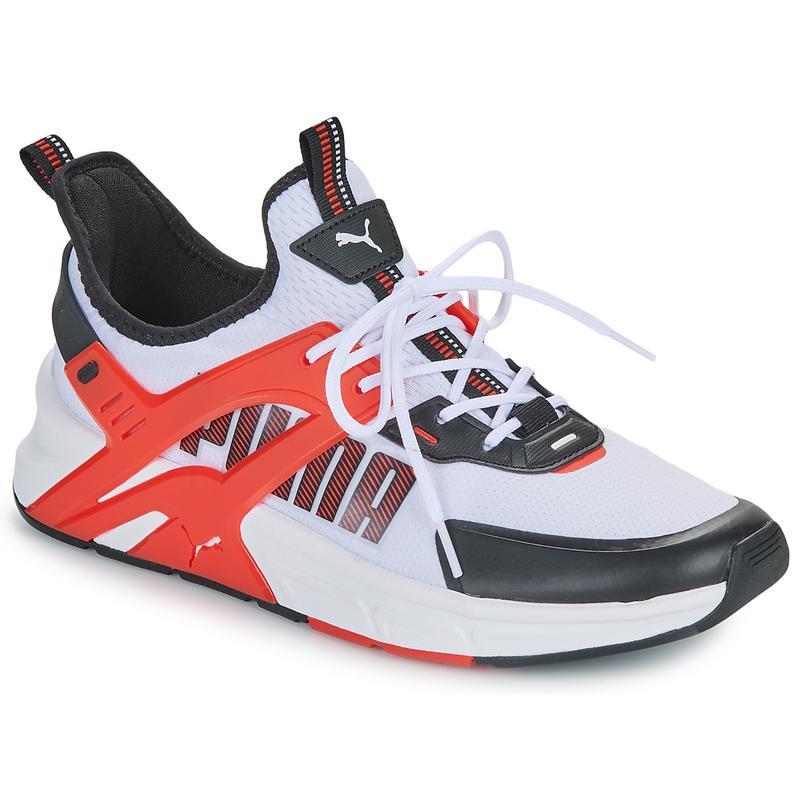 彪马(Puma)PUMA男士低帮休闲跑步鞋白色合成材质橡胶底运动鞋
