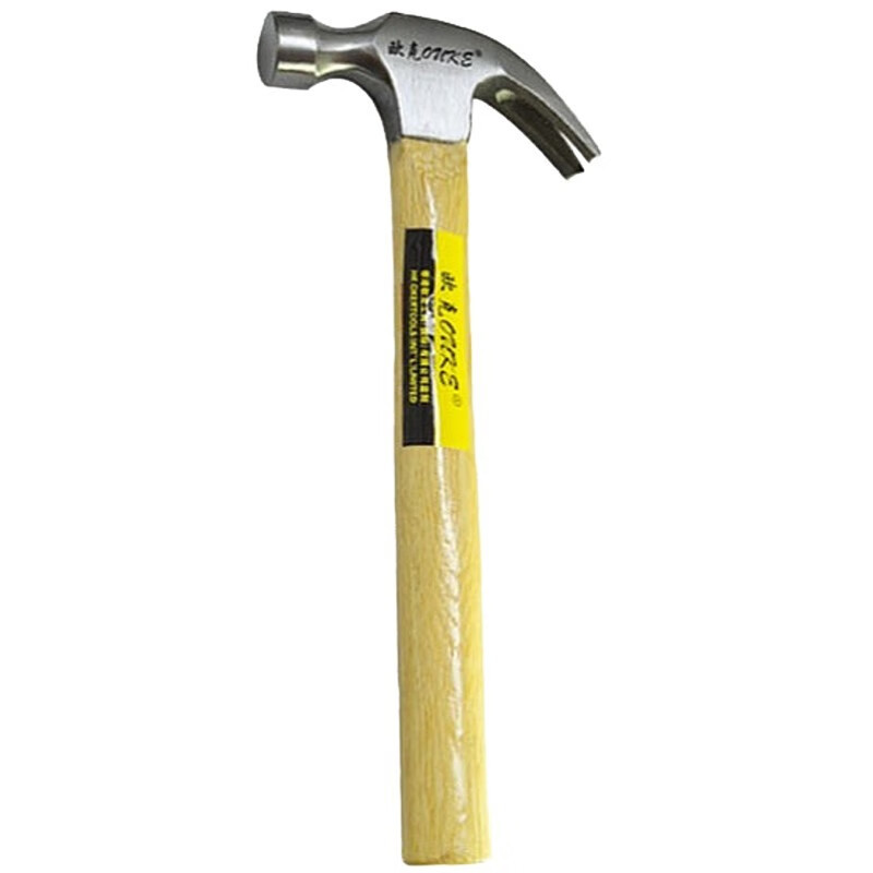 欧克(Ouke)起钉锤子 敲击锤 木柄羊角锤(0.25kg OK-7803/11014)