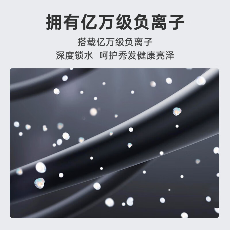 Solis 索利斯 高速家用吹风机负离子护发速干 吹风机280 (银紫色)高清大图