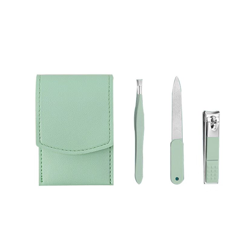 艾逸瑶选 瑞吉尔马卡龙修容修甲工具4件套GJ-8011